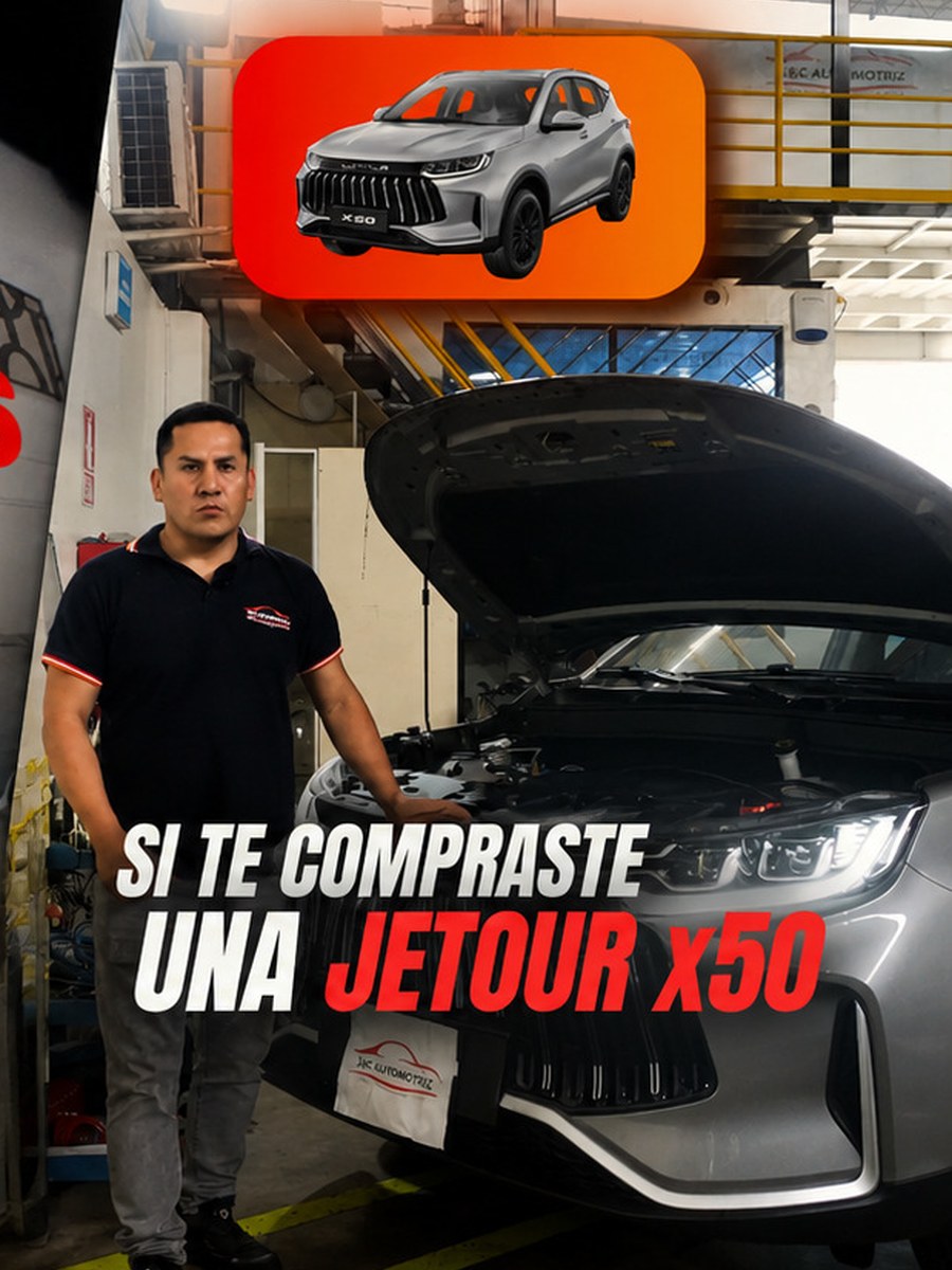 Contenido automotriz Jetour X50